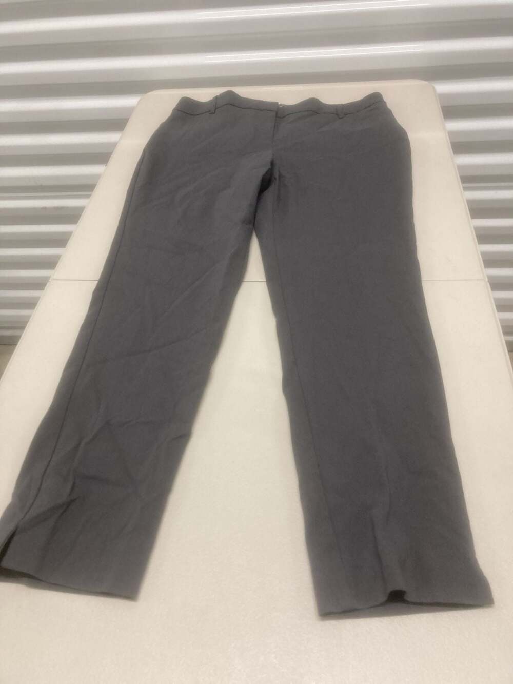 Van Heusen Studio Women's Slim Fit Stretch Dress Pants in Grey